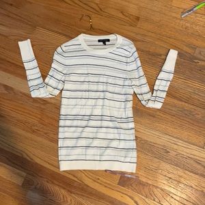 Black and white sweater